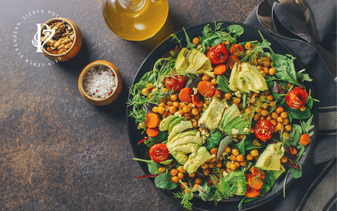 Kichererbsen Grapefruit Salat