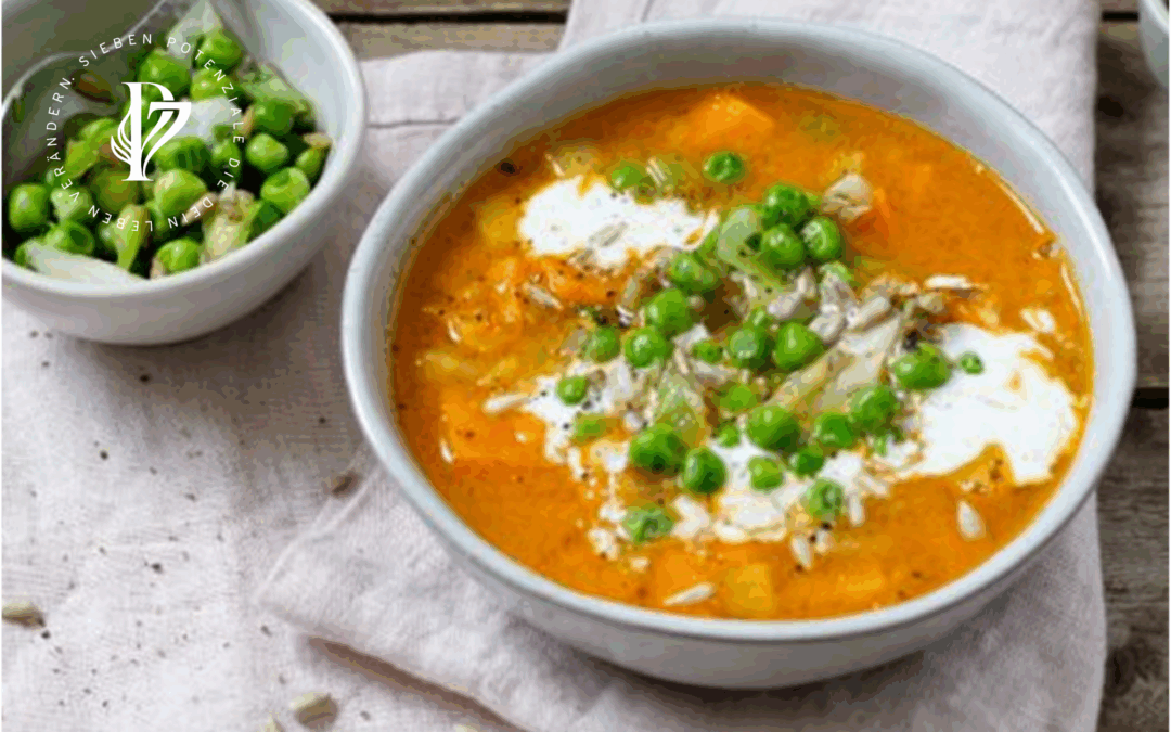 Karotten–Ingwer–Orangen–Suppe
