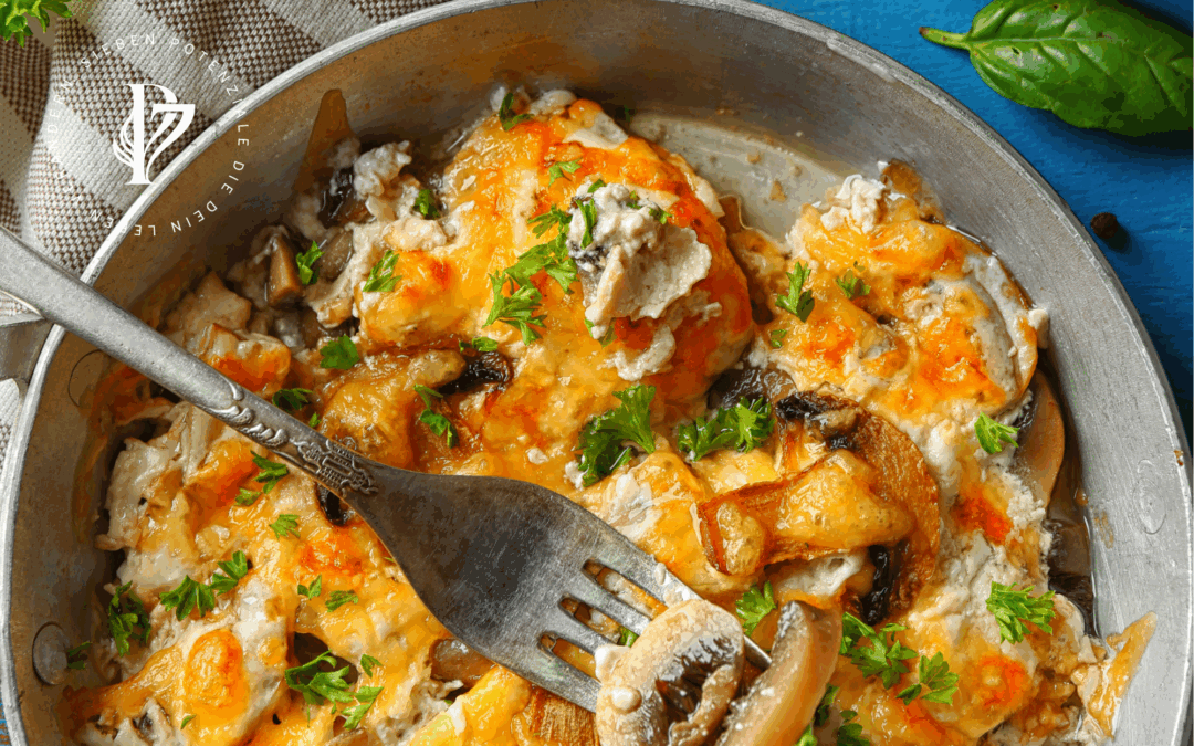 Süsskartoffel Gratin