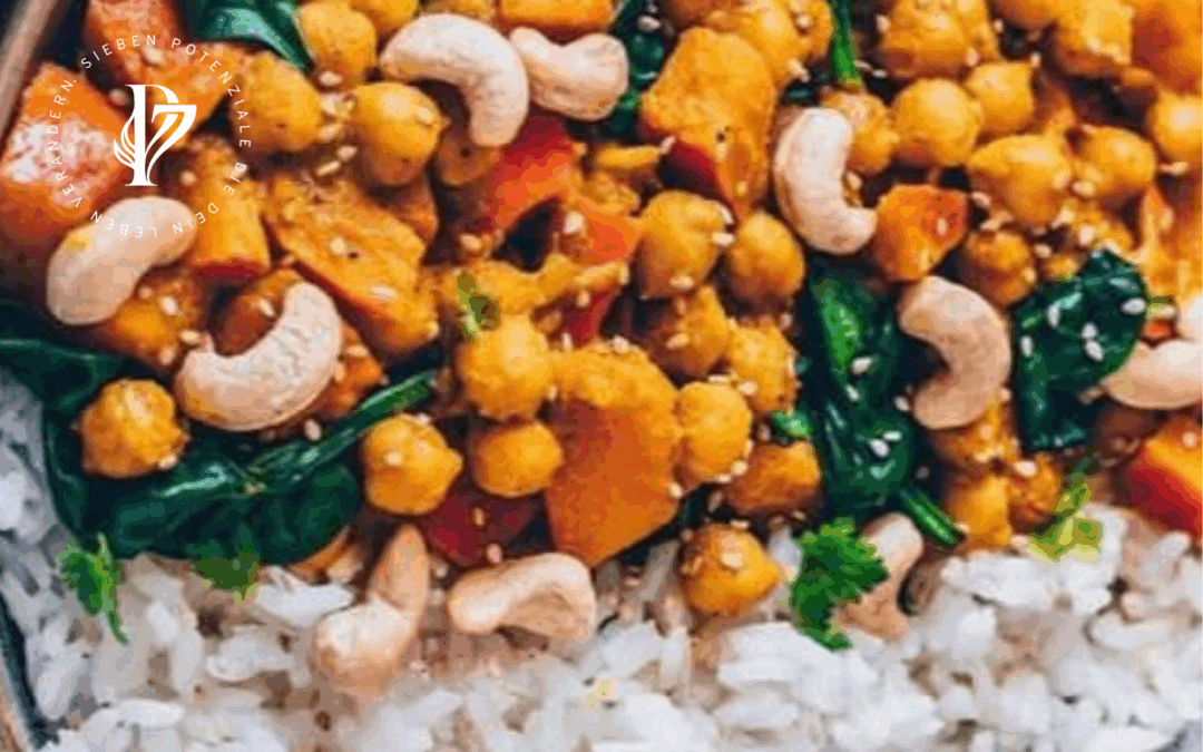 Kürbis Kichererbsen Curry
