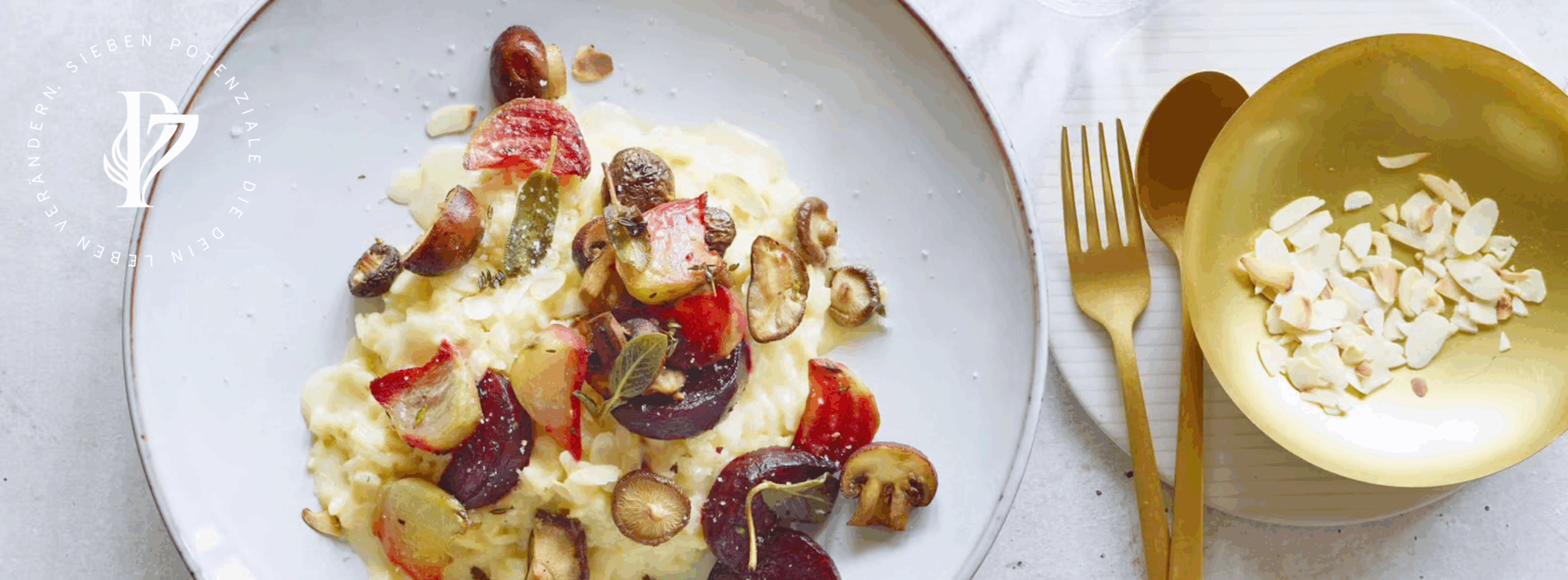 Mandel Risotto