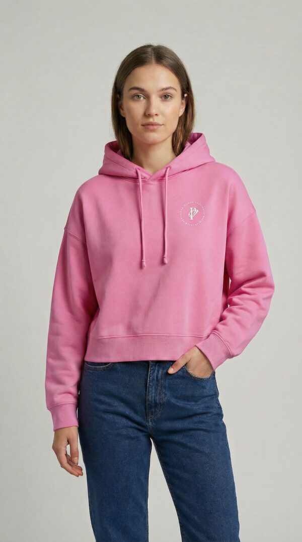 Damen Hoodie – bubble pink