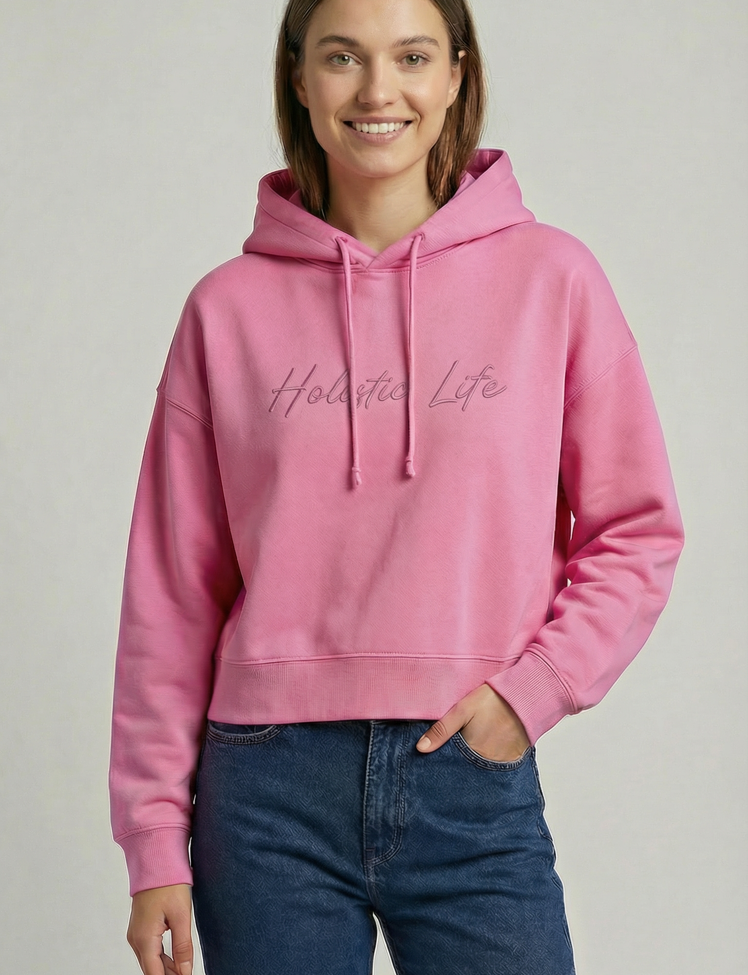 Damen Hoodie "Special" – bubble pink